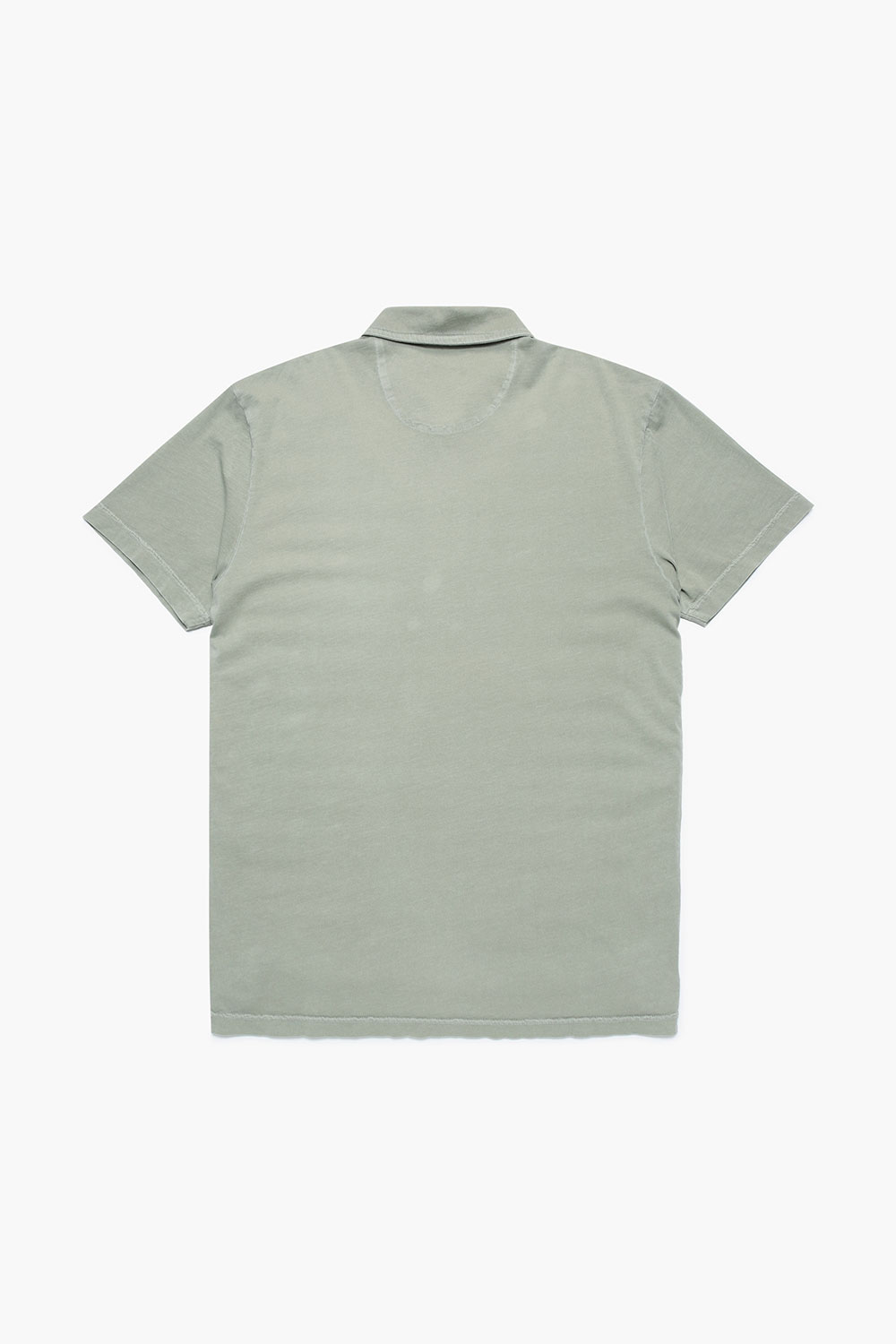 코튼 버튼 다운 포켓 501 라이트그린 반소매 티셔츠